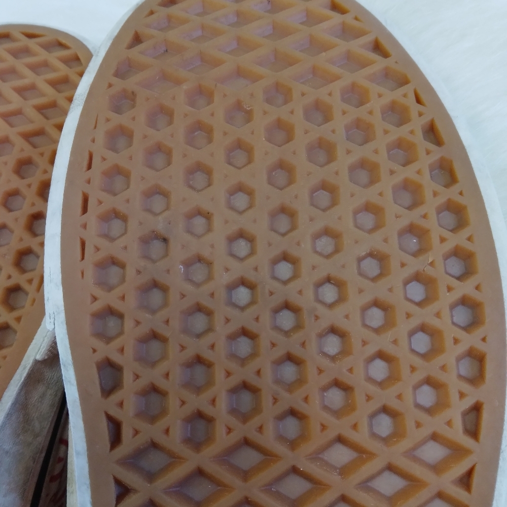 SHOES Vans Off the Wall logo print shoes, men's 9. - Picture 16 of 16